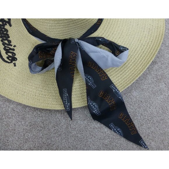 San Francisco Giants, Ghiradelli, Straw Beach Sun Hat main image 9